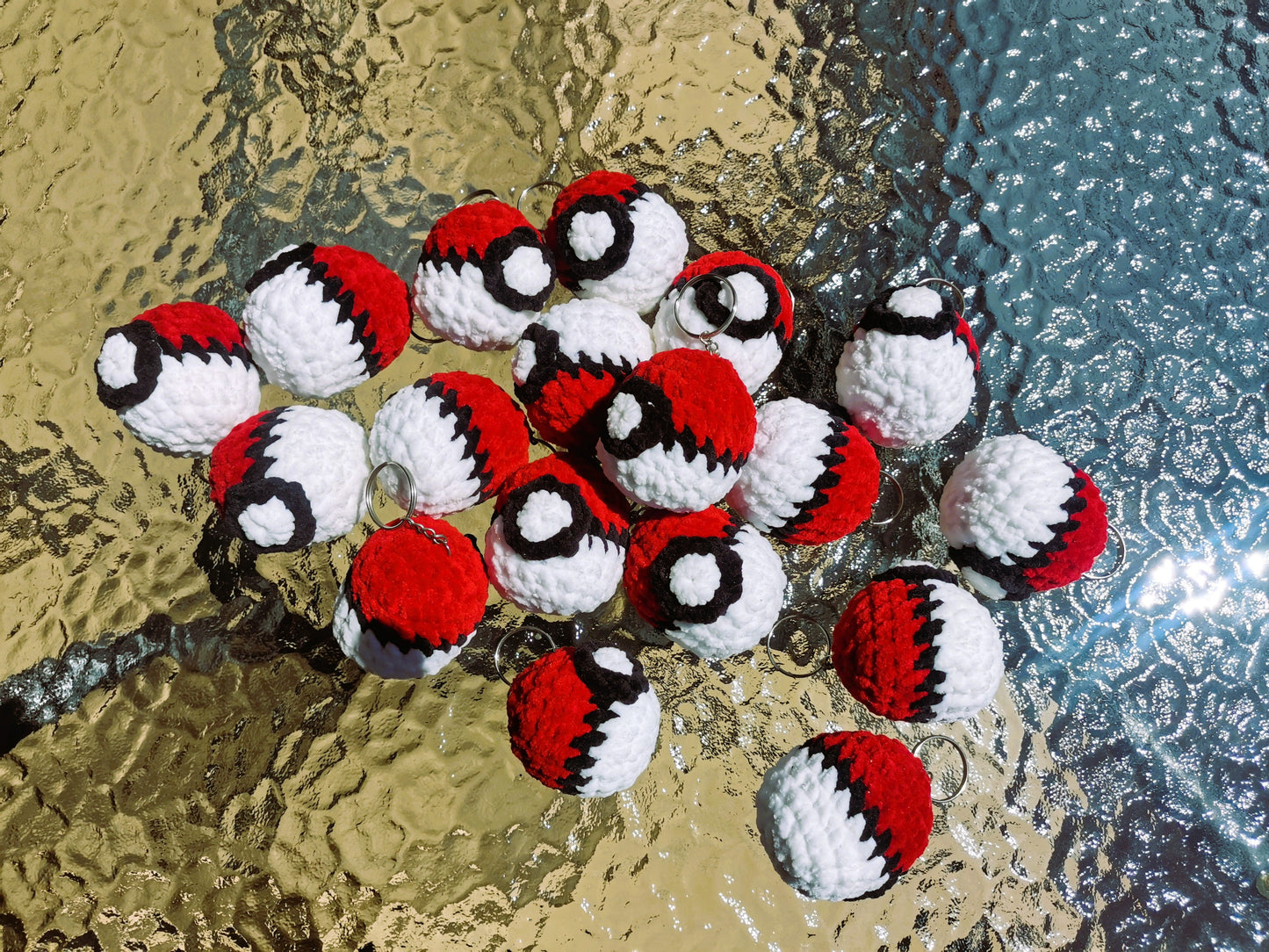 Handmade Crochet Plush – The Poke Ball