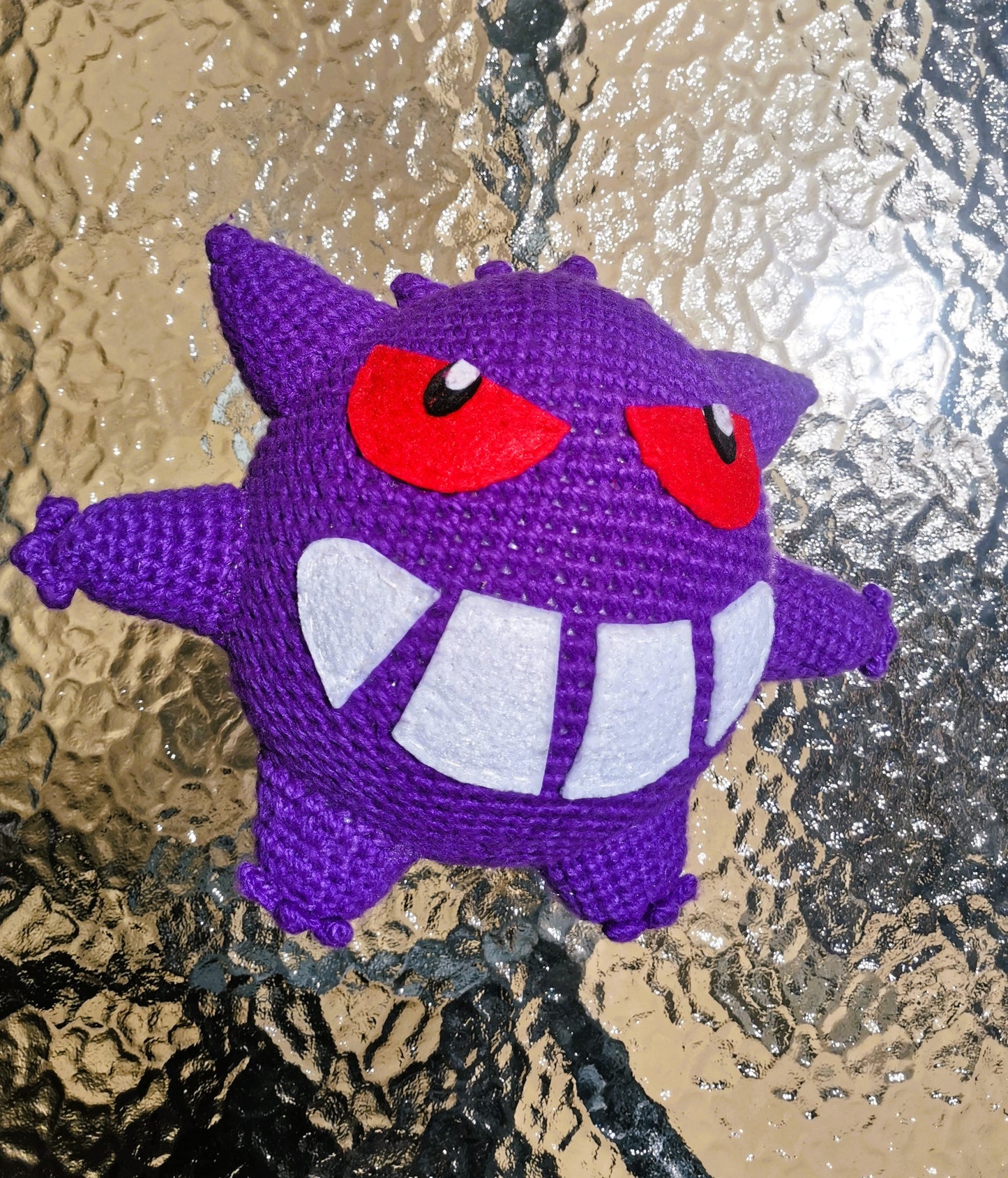Handmade Crochet Plush – Gengar