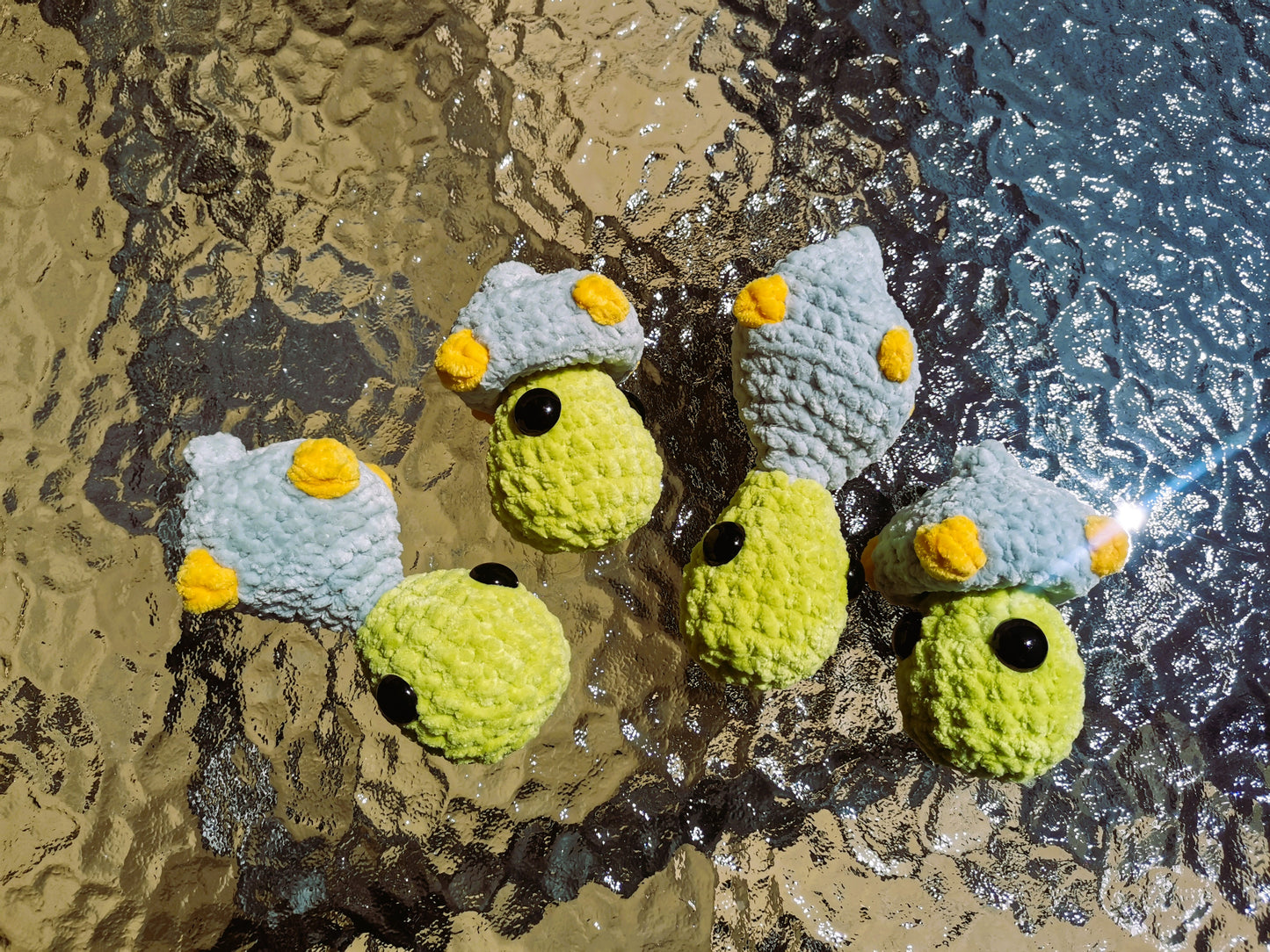 Handmade Crochet Plush – Fidget Alien