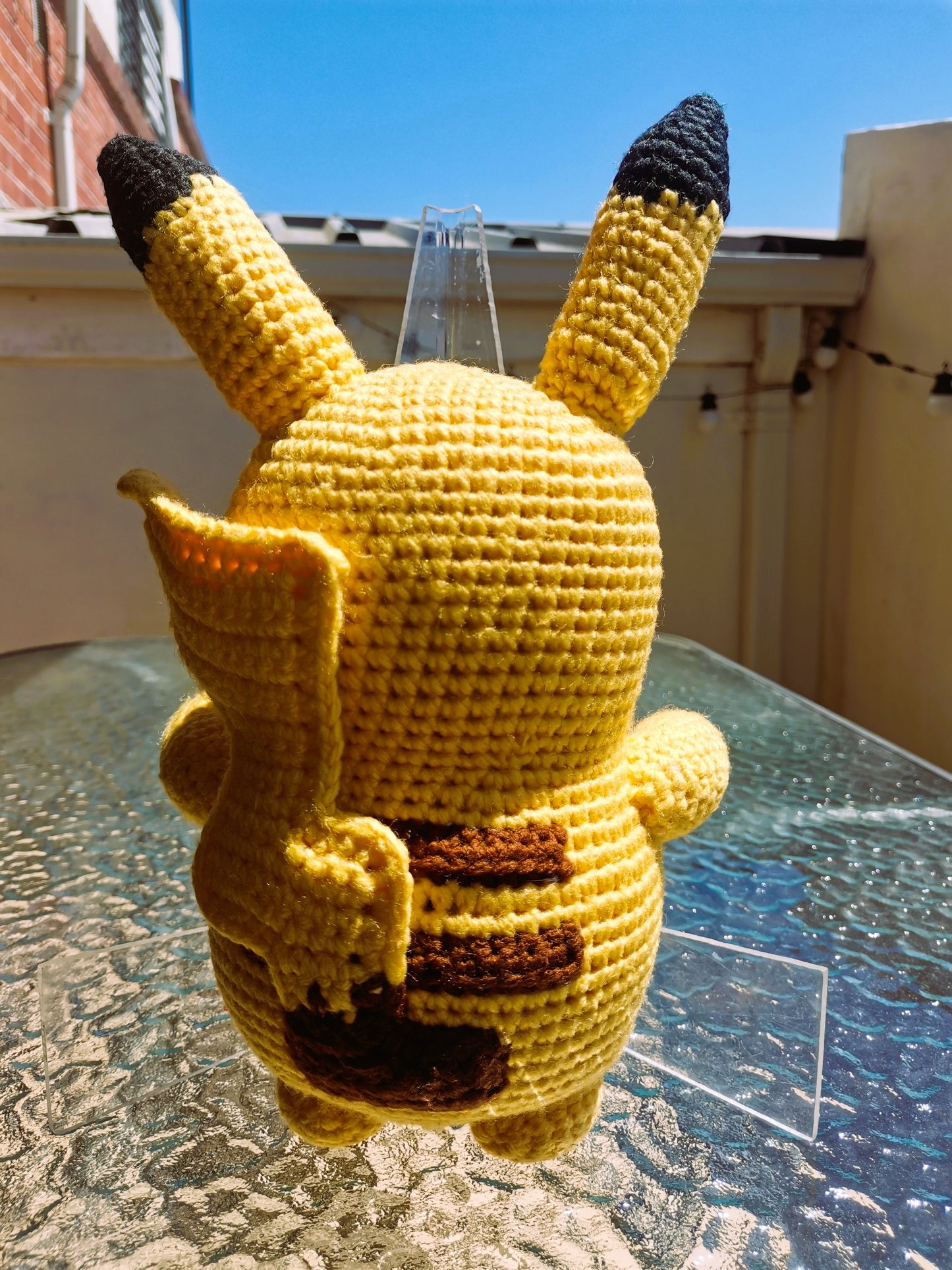 Handmade Crochet Plush – Pikachu
