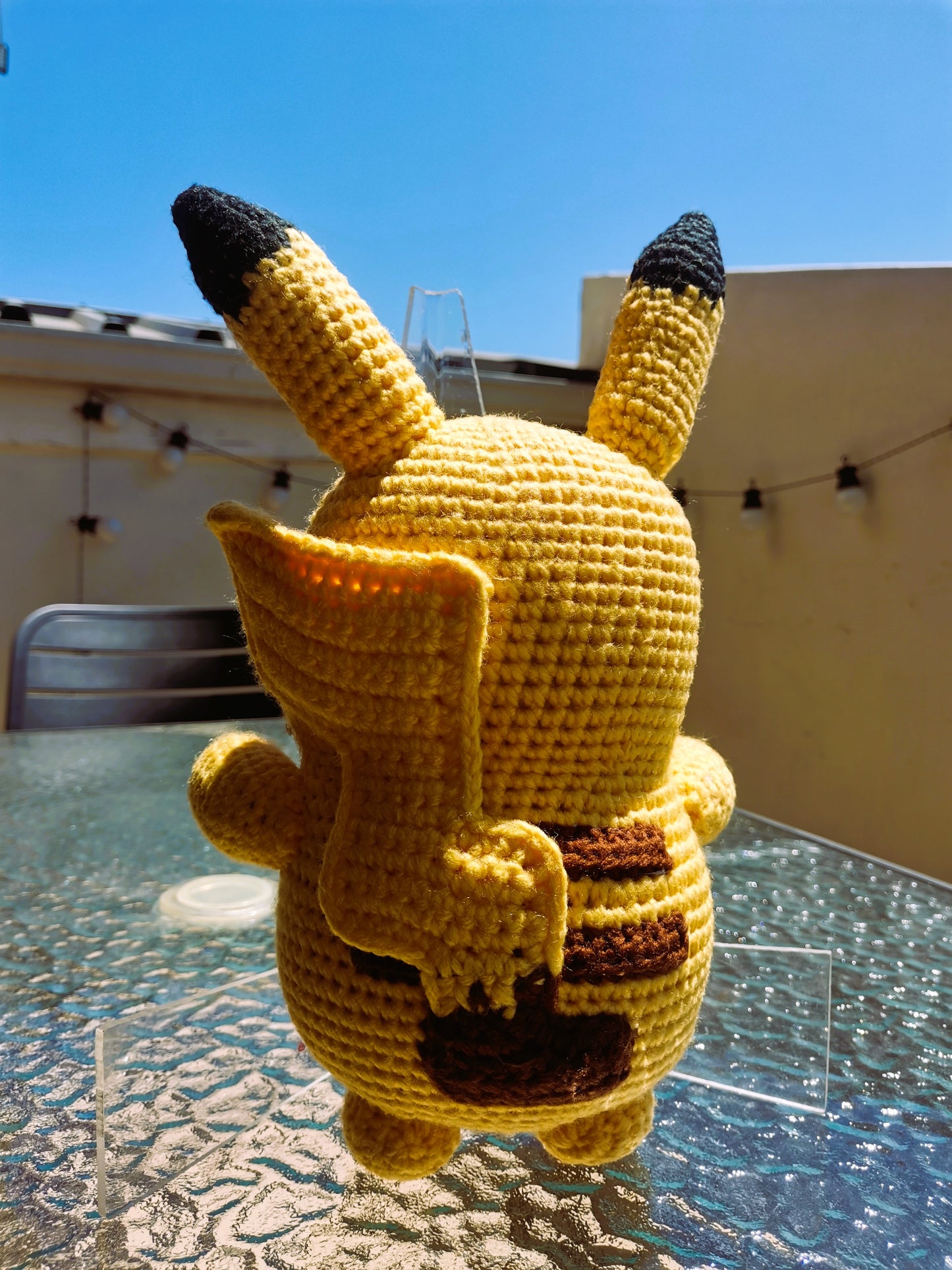 Handmade Crochet Plush – Pikachu