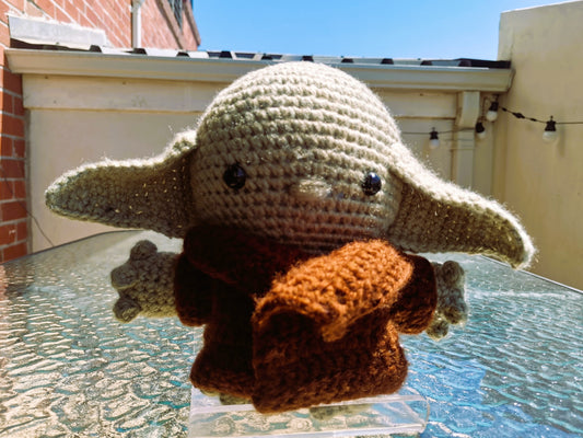 Handmade Crochet Plush – Baby Yoda