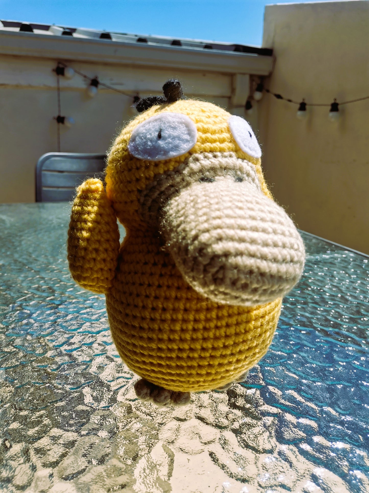 Handmade Crochet Plush – Psyduck
