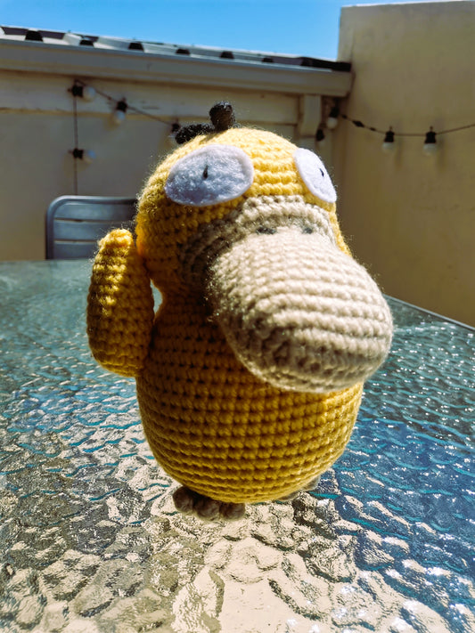 Handmade Crochet Plush – Psyduck