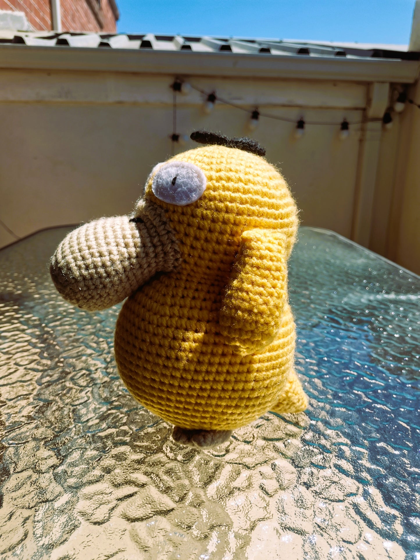 Handmade Crochet Plush – Psyduck