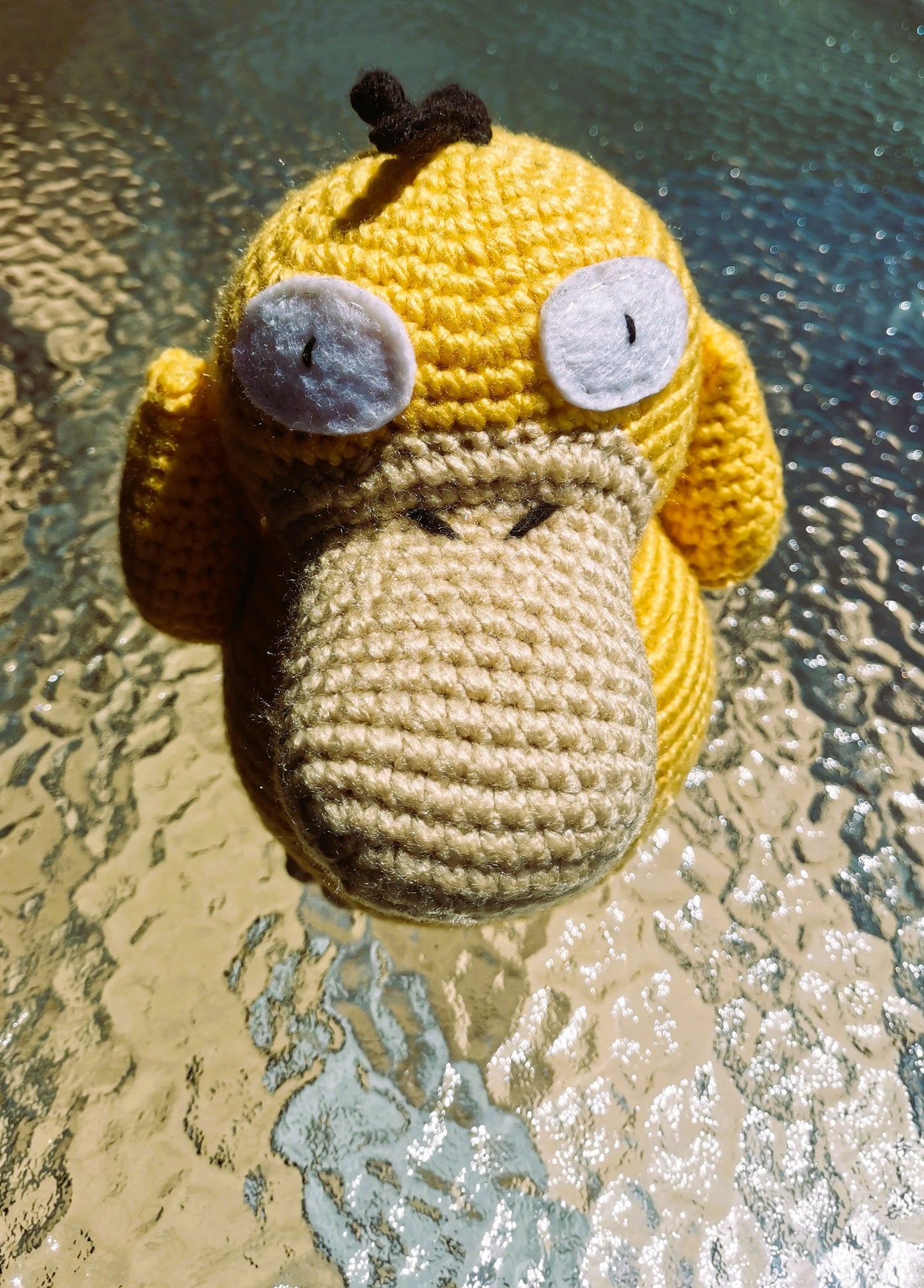 Handmade Crochet Plush – Psyduck