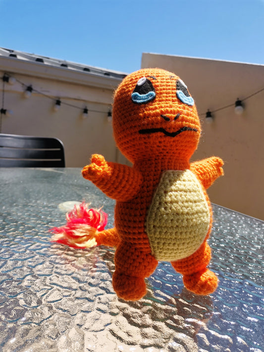 Handmade Crochet Plush – Charmander