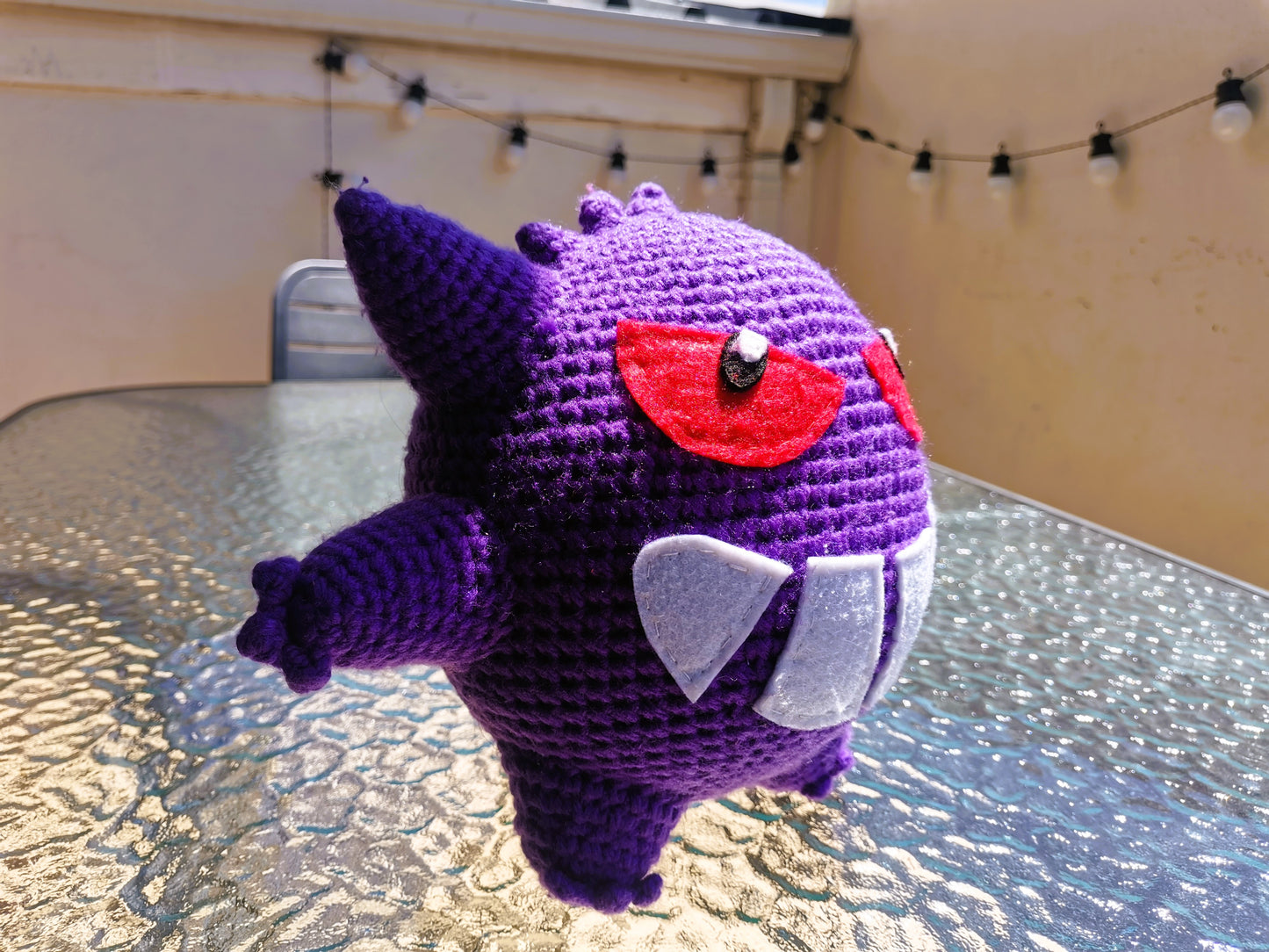 Handmade Crochet Plush – Gengar